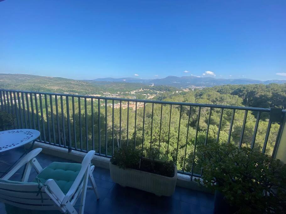 2-Room 60 M², Panoramic View, 2 Balconies, 50M Pool Cagnes-sur-Mer Extérieur photo